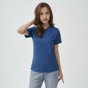 Kaos Polos Wanita Warna Classic Blue