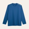 Kaos Polos Classic Blue Lengan Panjang