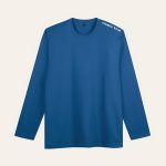 Kaos Polos Classic Blue Lengan Panjang