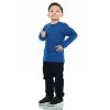 Kaos Polos Anak Lengan Panjang Classic Blue - Gambar 2