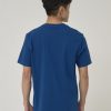 Kaos Polos Pria Cassic Blue - Gambar 2
