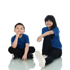 Kaos Polos Anak Warna Classic Blue