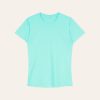 Kaos Polos Slimfit Wanita Warna Mint