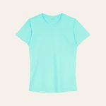 Kaos Polos Slimfit Wanita Warna Mint