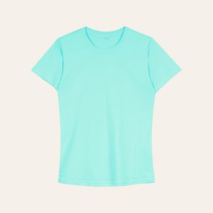 Kaos Polos Slimfit Wanita Warna Mint