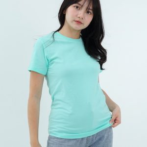 Kaos Polos Wanita Warna Mint