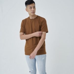 Kaos Polos Pria Caramel