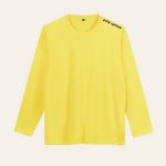 Kaos Polos Kuning Muda Lengan Panjang