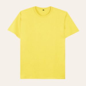 Kaos Polos Kuning Muda