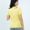 Kaos Polos Wanita Warna Kuning Muda - Gambar 3