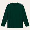 Kaos Polos Forest Green Lengan Panjang