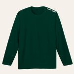 Kaos Polos Forest Green Lengan Panjang