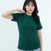 Kaos Polos Wanita Warna Forest Green