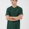 Kaos Polos Pria Forest Green