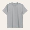 Kaos Polos Abu Silver