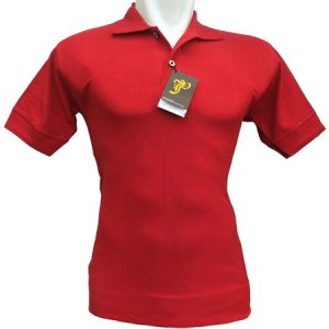 Polo Shirt Merah Polos