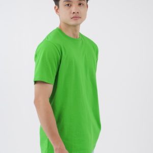 Kaos Polos Pria Hijau Fuji