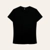 Kaos Polos Slimfit Wanita Warna Hitam