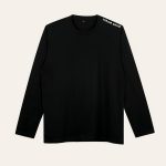 Kaos Polos Hitam Lengan Panjang