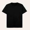Kaos Polos Hitam Cotton Combed 30s Premium - Gambar 3