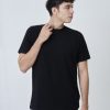 Kaos Polos Pria Warna Hitam