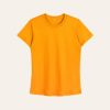 Kaos Polos Slimfit Wanita Warna Mustard