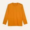 Kaos Polos Mustard Lengan Panjang