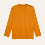 Kaos Polos Mustard Lengan Panjang