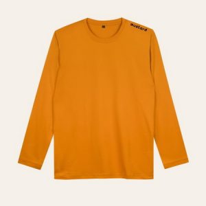 Kaos Polos Mustard Lengan Panjang