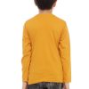 Kaos Polos Anak Lengan Panjang Warna Mustard - Gambar 3