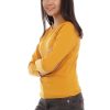 Kaos Polos Anak Lengan Panjang Warna Mustard - Gambar 2