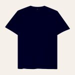 Kaos Polos V-Neck Biru Dongker