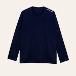 Kaos Polos Navy / Biru Dongker Lengan Panjang