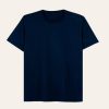 Kaos Polos Biru Dongker