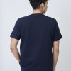 Kaos Polos Pria Biru Dongker - Gambar 2