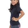 Kaos Polos Anak Warna Biru Dongker - Gambar 2