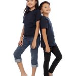 Kaos Polos Anak Warna Biru Dongker