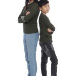 Kaos Polos Anak Lengan Panjang Hijau Army