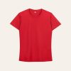 Kaos Polos Slimfit Wanita Warna Merah