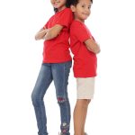 Kaos Polos Anak Warna Merah