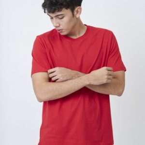 Kaos Polos Pria Warna Merah