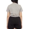 Kaos Polos Wanita Warna Abu Misty - Gambar 3