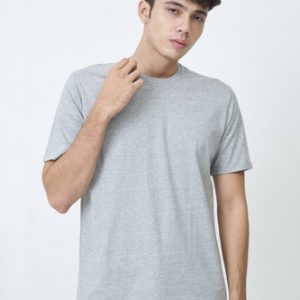 Kaos Polos Pria Abu Misty