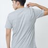 Kaos Polos Pria Abu Misty - Gambar 3