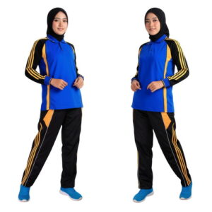 Setelan Training Olahraga Wanita Benhur Kuning