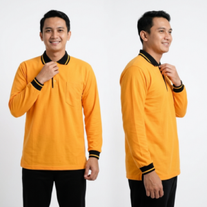 Kaos Polo Lengan Panjang