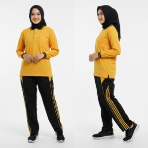Baju Olahraga Wanita Bahan Polo