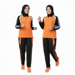Baju Olahraga Wanita Lengan Panjang